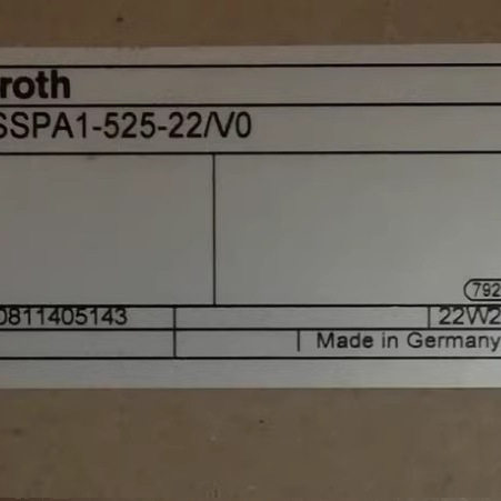 0811405143 VT-SSPA1-525-2X/V0/0 Rexroth力士乐 放大器