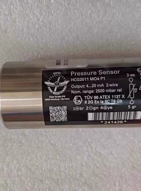 Hoset1-kS HCG2011 MO4 P1 0/2500mb HOPPE 压载探头