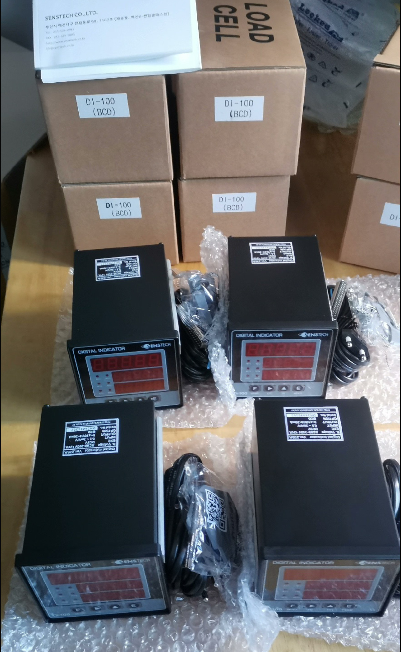 DI-50W DI-100 SENSTECH 称重仪表 数显温度控制器