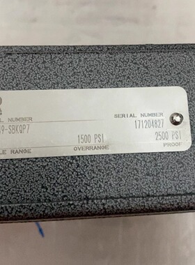 SOR 索尔 414849-SBKQP7 压力开关