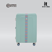 itluggage行李箱万向轮大容量男可扩容登机学生密码 拉杆旅行女