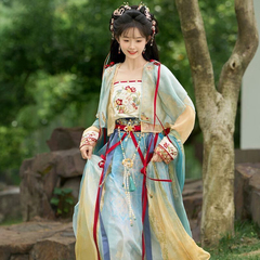 十三余小豆蔻儿[妙言星河-《永夜星河》联名]虞书欣同款汉服女装