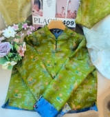 真丝宋锦混纺夹薄棉袄国风外套短款 高端尾货 福利价新中式 上衣女