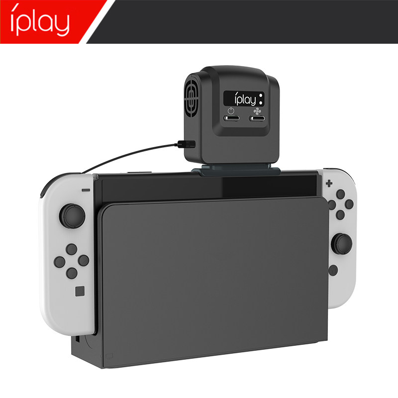IPLAY  스위치 라디에이터 호스트 냉각 팬 NS OLED 호스트 냉각 LITE 액세서리