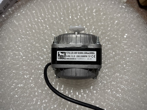 YJF16 220-240V 50/60Hz 16Wout/60Win 0.45A 1300/1550RPM