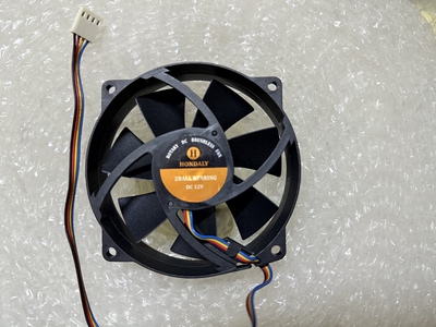 HONDALY DFB DFS902512H 12V 0.40A CPU 4线PWM高转速散热风扇