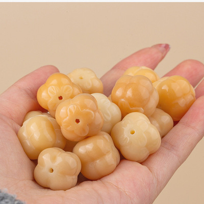 菩提根雕刻柿柿如意精工菩提子