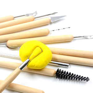 粘土软陶艺泥塑工具套装11件套DIY手工油泥粘土真人公仔手办雕塑