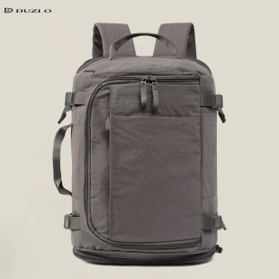 渡自多功能双肩背包男女大容量旅行出差电脑包通勤背包旅游登山包