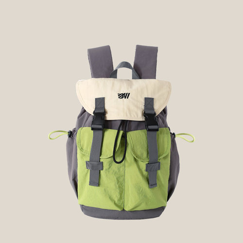 DUZI大容量撞色机能旅行双肩包