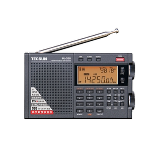 德生PL-330全波段收音机老人充电便携式数字调频FM同步检波单边带