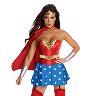 好莱坞女超人电影夜店辣妹演出服