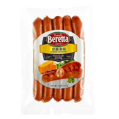 beretta奶酪香肠240g芝士香肠