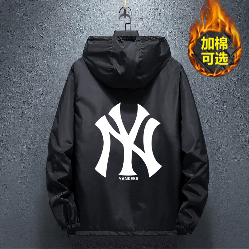 秋冬潮牌帅气外套男青少年棉服YN