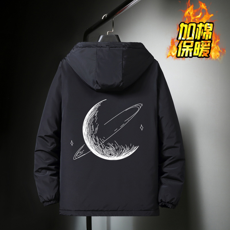潮流青少年加厚外套男生帅气棉服
