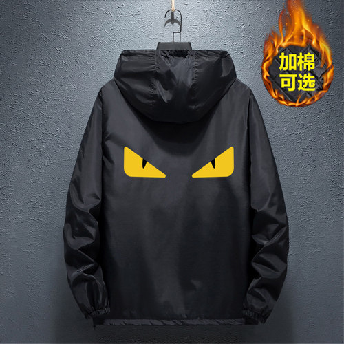 秋冬季潮牌学生加厚外套男款棉衣