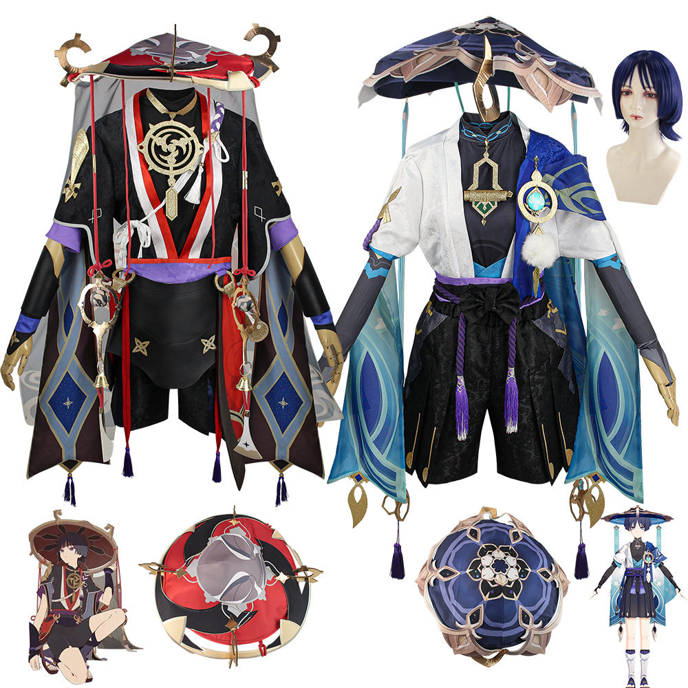 动漫服装散兵cos服饰二次元图片
