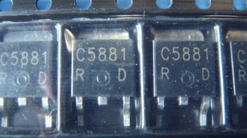 2SC5881 C5881 封装TO-252 NPN功率三极管