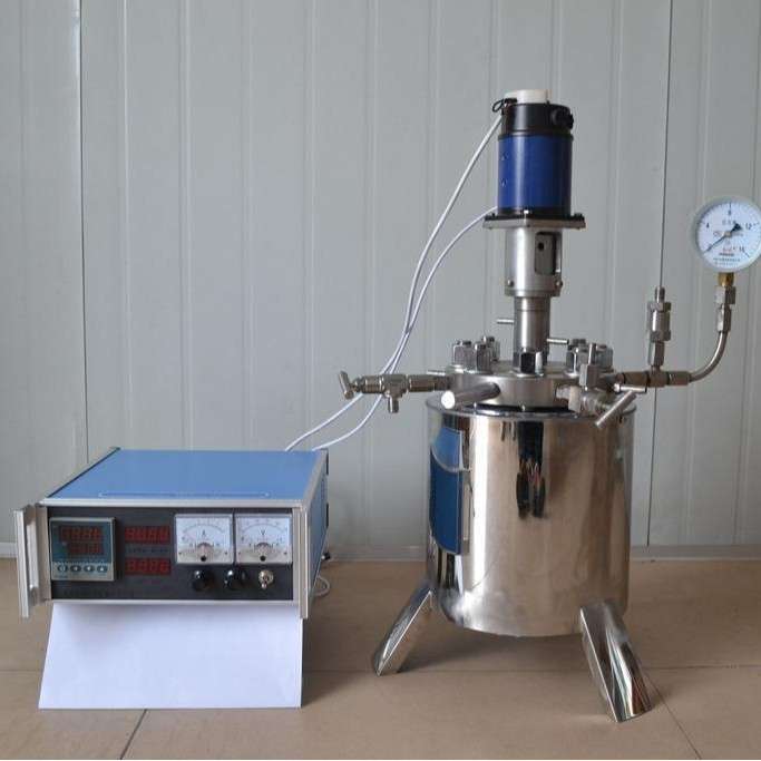 不锈钢液体搅拌罐双层电加热反应釜剪切乳化罐硅油分散硫化加氢釜