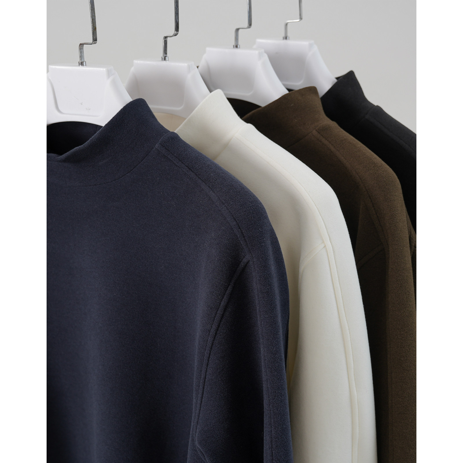 空气层羊毛衫半高领亲肤德绒抓绒长袖打底衫男秋冬保暖卫衣内搭男,男装,针织衫/毛衣,淘宝优惠券,粉丝福利购,淘宝优惠卷