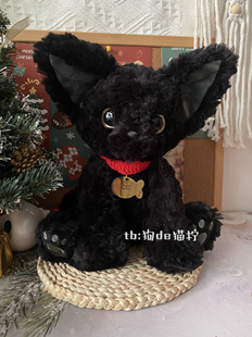 狗de猫柠普莱美猫咪cc小鱼D&C定制卡奇玩偶周边德文卷毛猫衣服