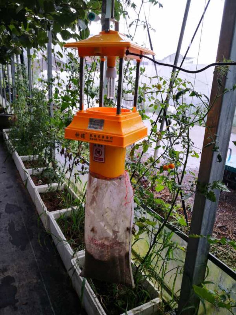 风吸式太阳能杀虫灯吸入式捕虫灭虫器果园水稻茶叶杀虫灭蚊灯神捕