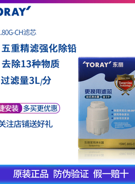 日本东丽比诺原装净水器滤芯通用 SWC-H-CH SW80G SW80J家用直饮
