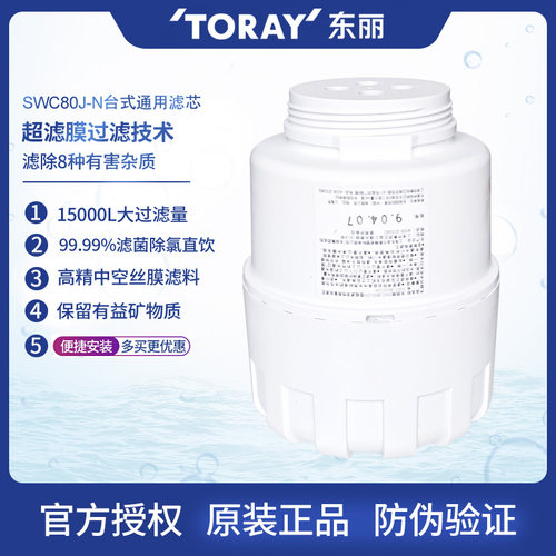 东丽台式机滤芯SWC80J-N净水器
