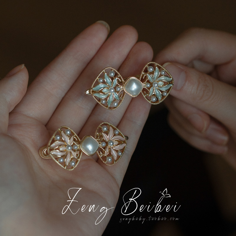 【温温柔柔】古典盘扣发夹