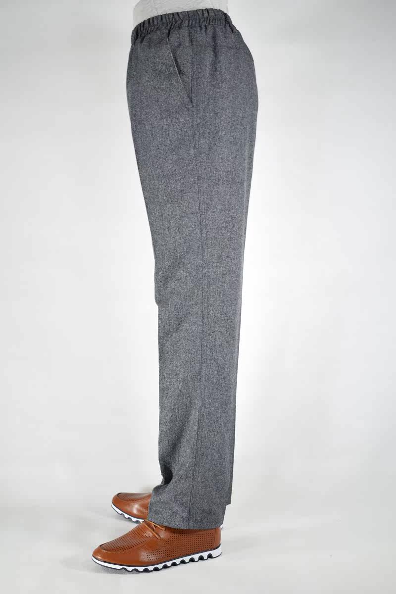 Pantalon droit en chanvre pour automne - Ref 1476515 Image 3