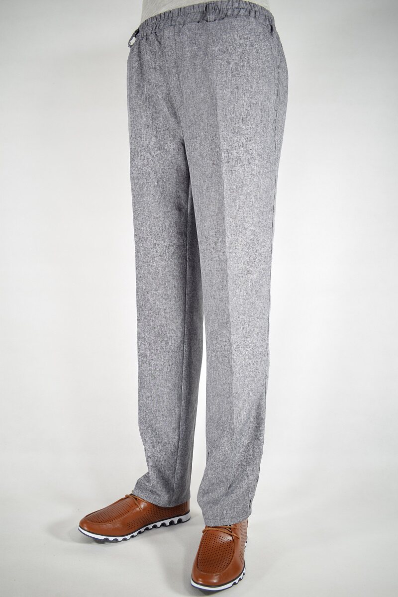 Pantalon droit en chanvre pour automne - Ref 1476515 Image 4