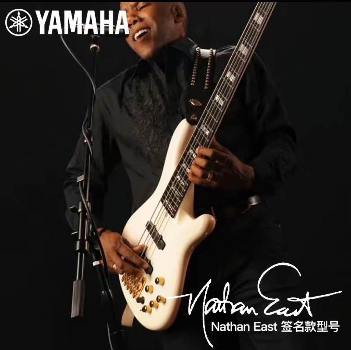 正品YAMAHA雅马哈电贝斯BBNE2收藏演奏级日产进口签名款贝斯BBP34