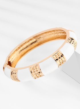 UJOY悦珈简约女白色手镯