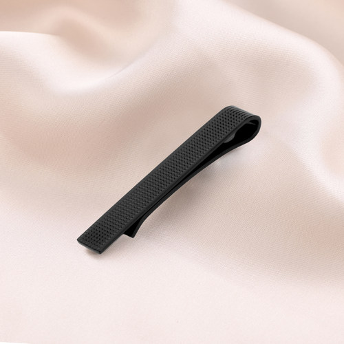 UJOY悦珈黑色领带夹男士西服配饰