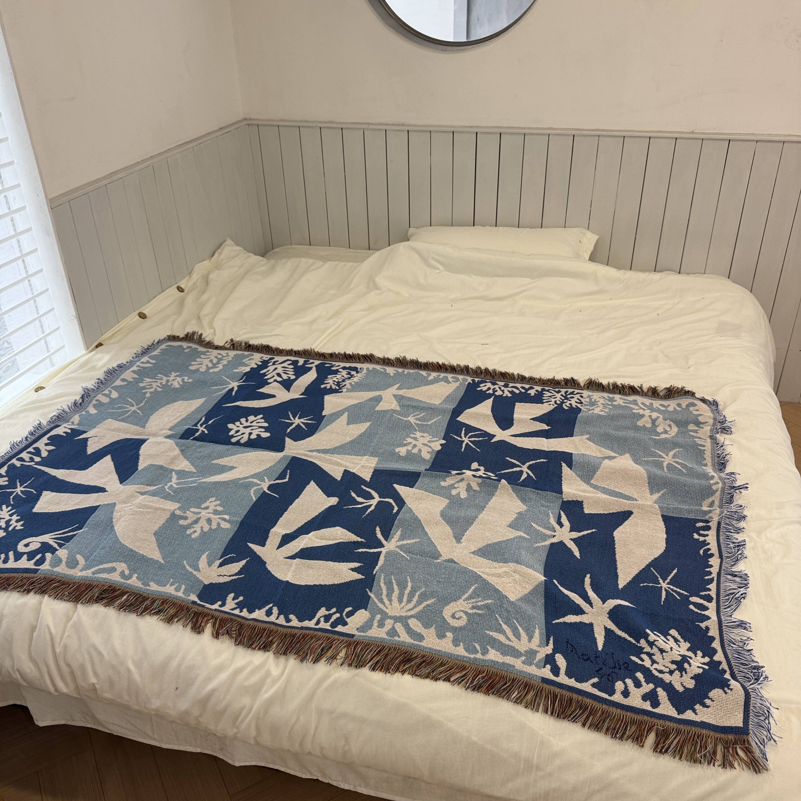 Henri Matisse 中古风马蒂斯剪影  盖毯卧室盖毯