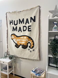 made 沙发毯工作室毯服装 潮流玩家 店挂毯 麝香猫 Human 日本