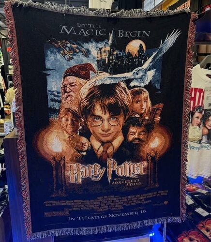 2001哈利波特与魔法石经典电影版挂毯盖毯