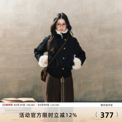 7shiftin2024冬季新品皮毛外套