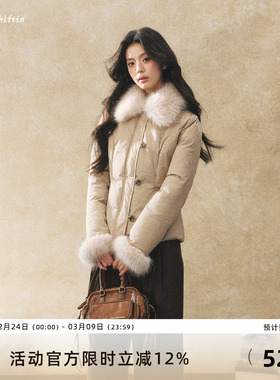 7Shiftin 原创设计冬季新款毛绒棉衣短外套百搭保暖加厚棉服上衣