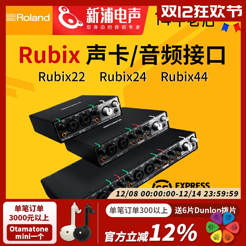 罗兰RUBIX22usb外置声卡