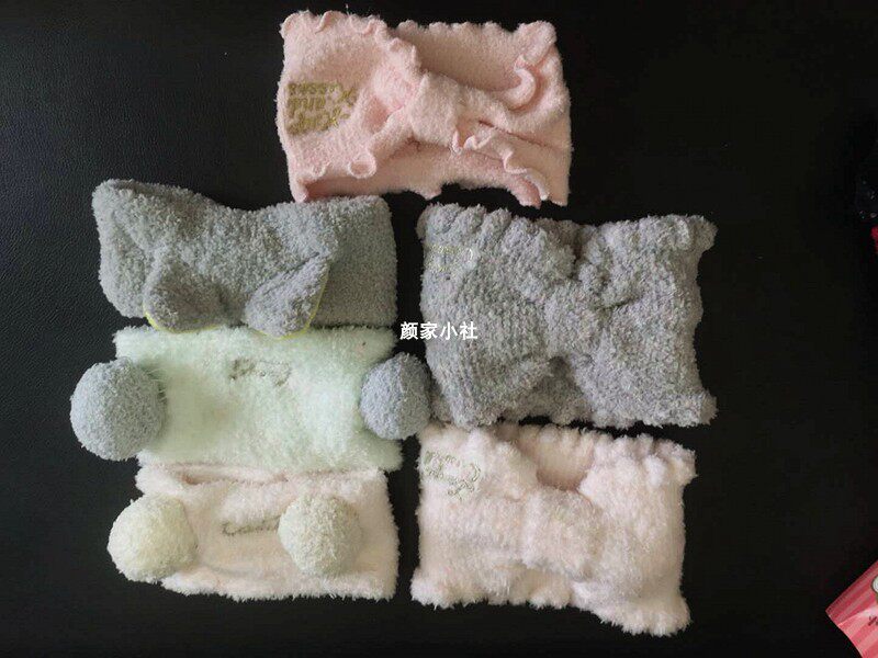 软绵绵洗脸发带发箍头箍2件包邮