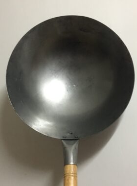 饭店食堂大排档爆炒超薄单柄锅