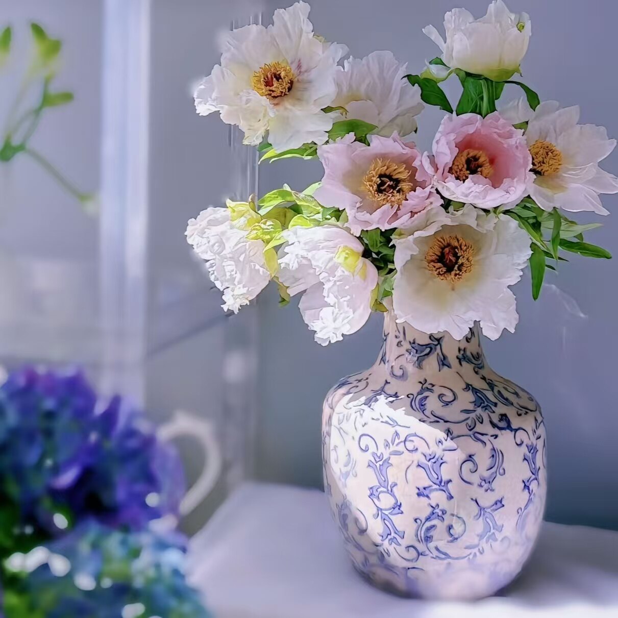 春季油画牡丹芍药鲜切花基地直发