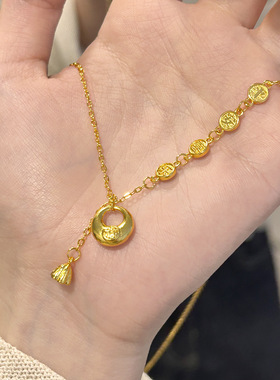 新中式爆款平安喜乐项链时尚百搭