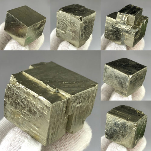 天然黄铁矿水晶宝石立方体地质
