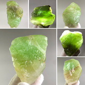 绿色方解石原石天然水晶奇石头收藏矿物晶体学生地质科普教学标本