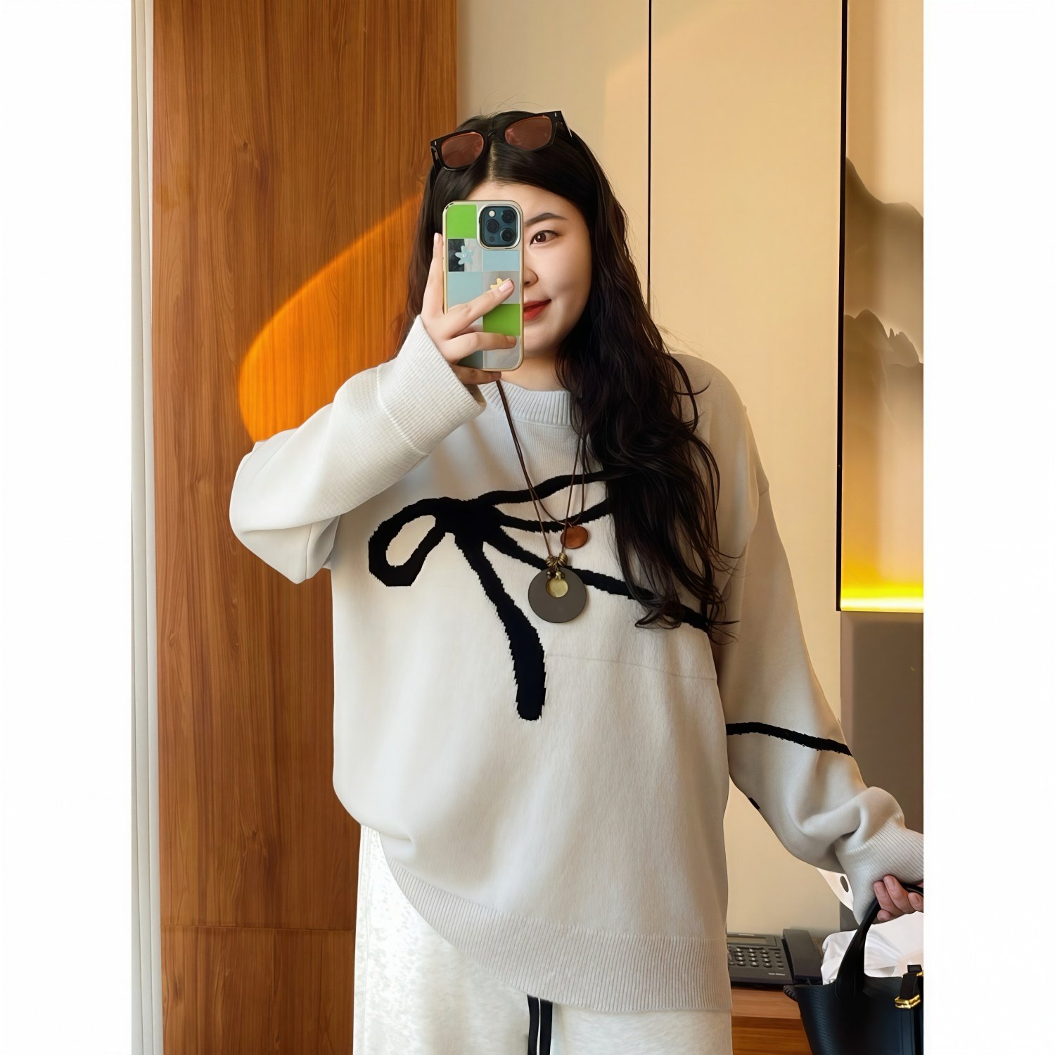 梵朵大码女装15818秋冬新款宽松胖MM内搭针织毛衣时尚减龄上衣潮,女装/女士精品,大码内搭,淘宝优惠券,粉丝福利购,淘宝优惠卷