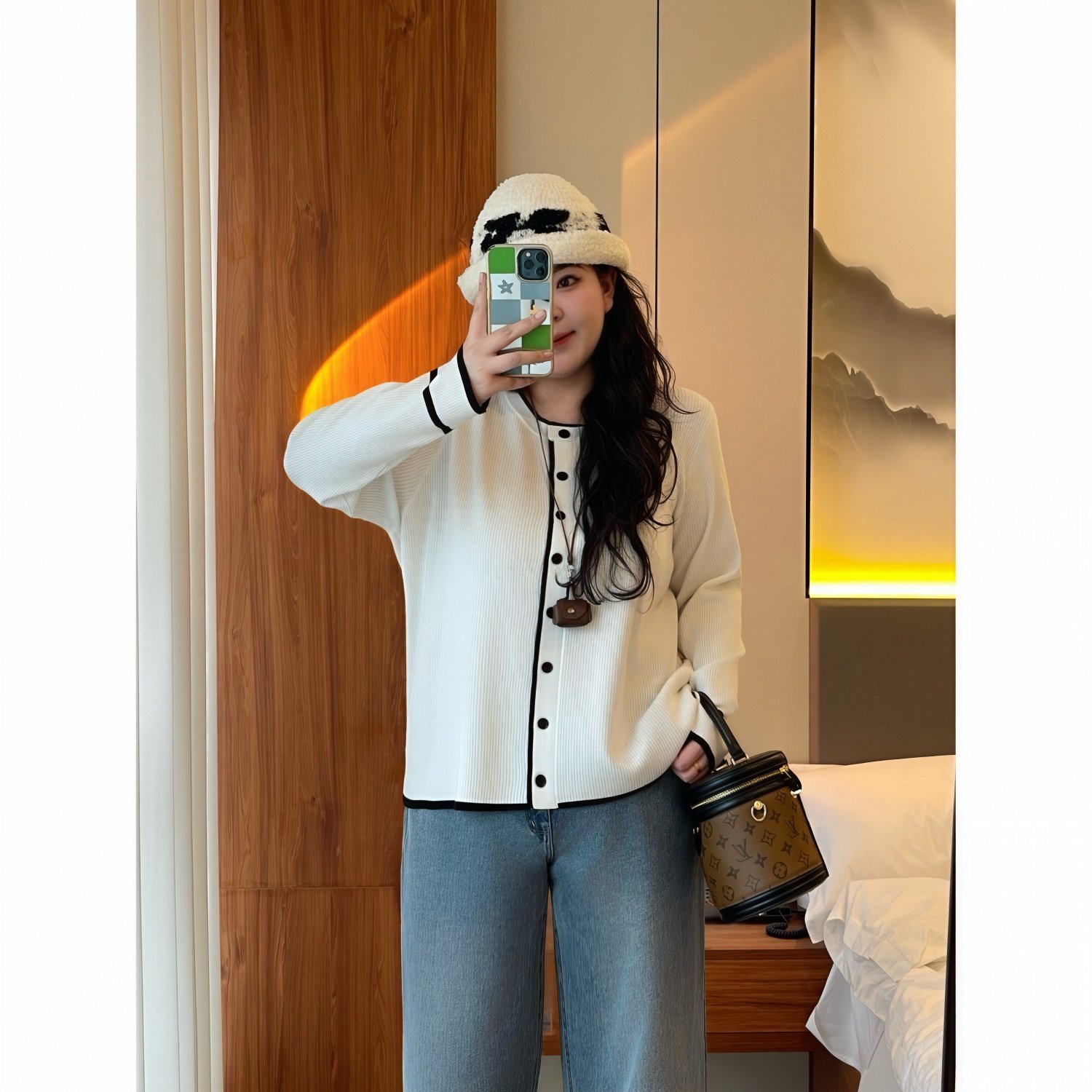 梵朵大码女装14931秋冬松弛感洋气长袖针织开衫修身外穿内搭上衣,女装/女士精品,大码内搭,淘宝优惠券,粉丝福利购,淘宝优惠卷