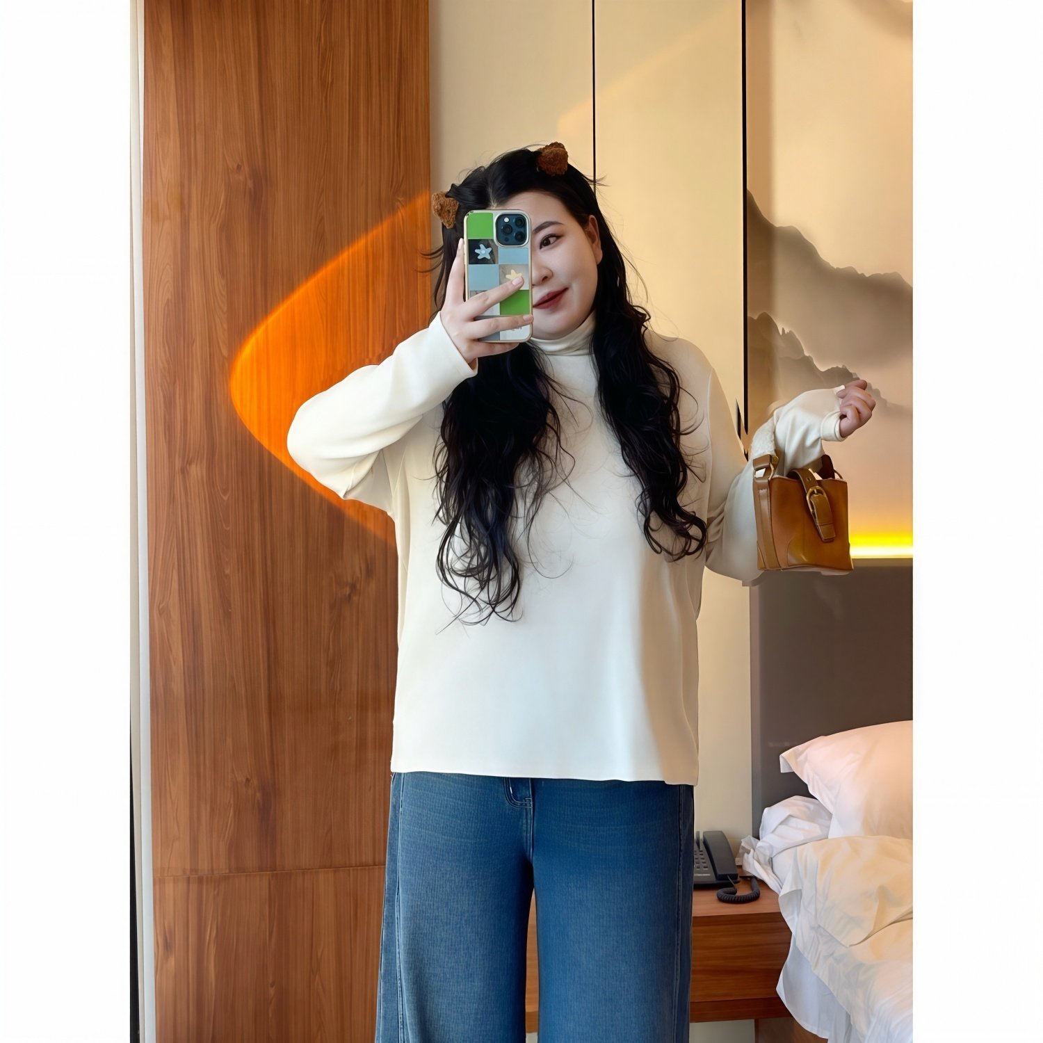 梵朵大码女装16423秋冬高级感胖MM保暖内搭纯色半高领打底衫上衣,女装/女士精品,大码内搭,淘宝优惠券,粉丝福利购,淘宝优惠卷