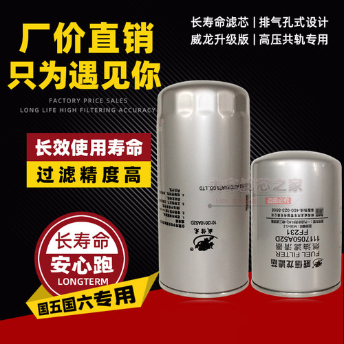 柴油格机油滤芯A52D适配道依茨